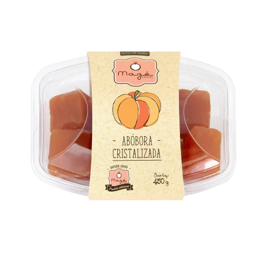 Abóbora cristalizada 300g ou 450g