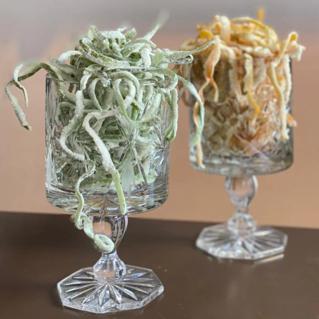 Casquinha de laranja / limão cristalizada 200 g