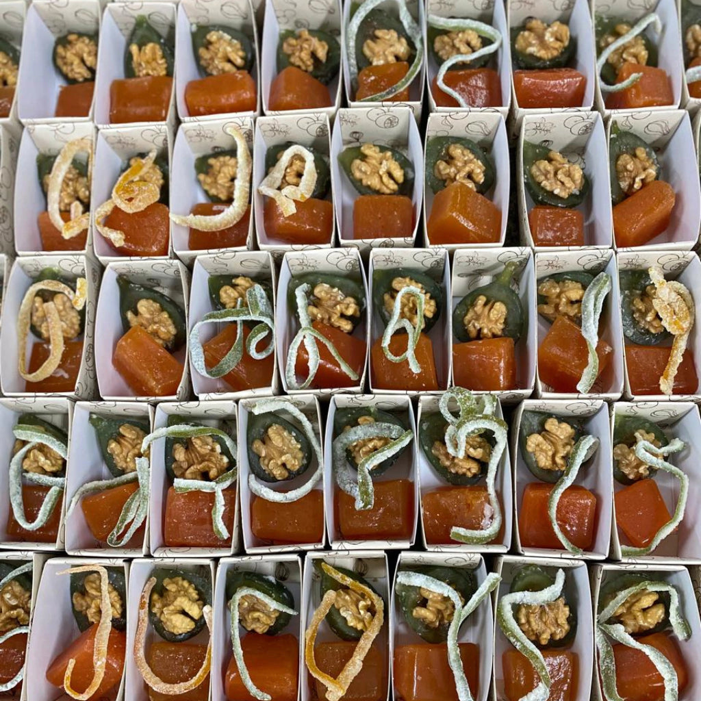 KIT COM 10 UNIDADES - FRUTAS CRISTALIZADAS SORTIDA 65G